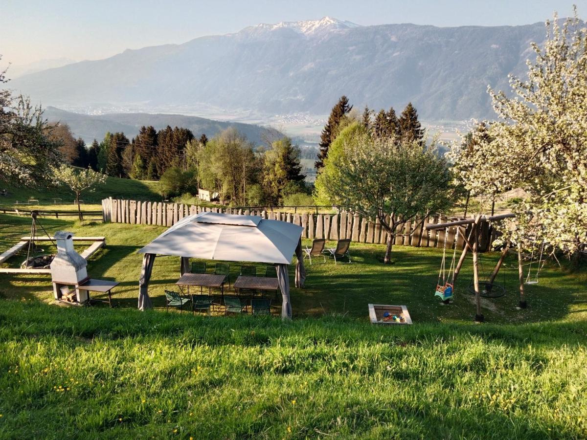 Bergbauernhof Stauder - Hirschbergalpakas Villa Lendorf Eksteriør billede